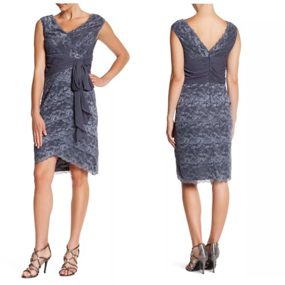 Marina Dress tiered lace dress